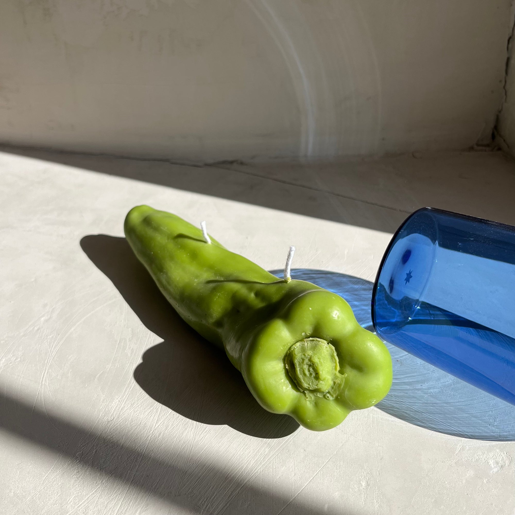 Chili Pepper Candle - Green