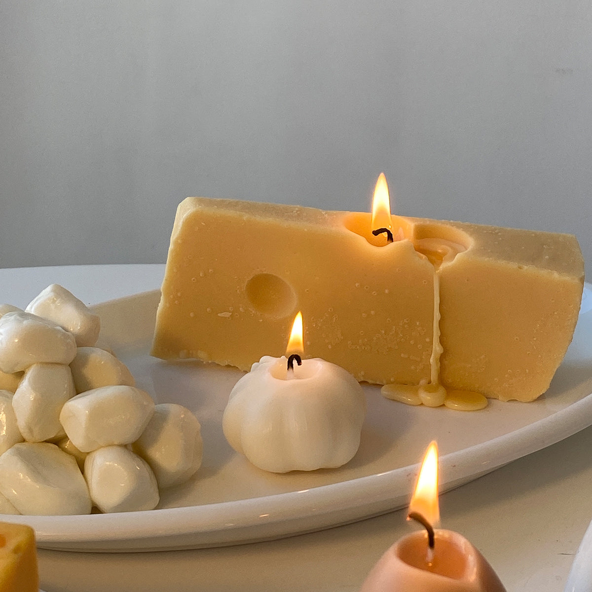 Swiss Cheese Candle