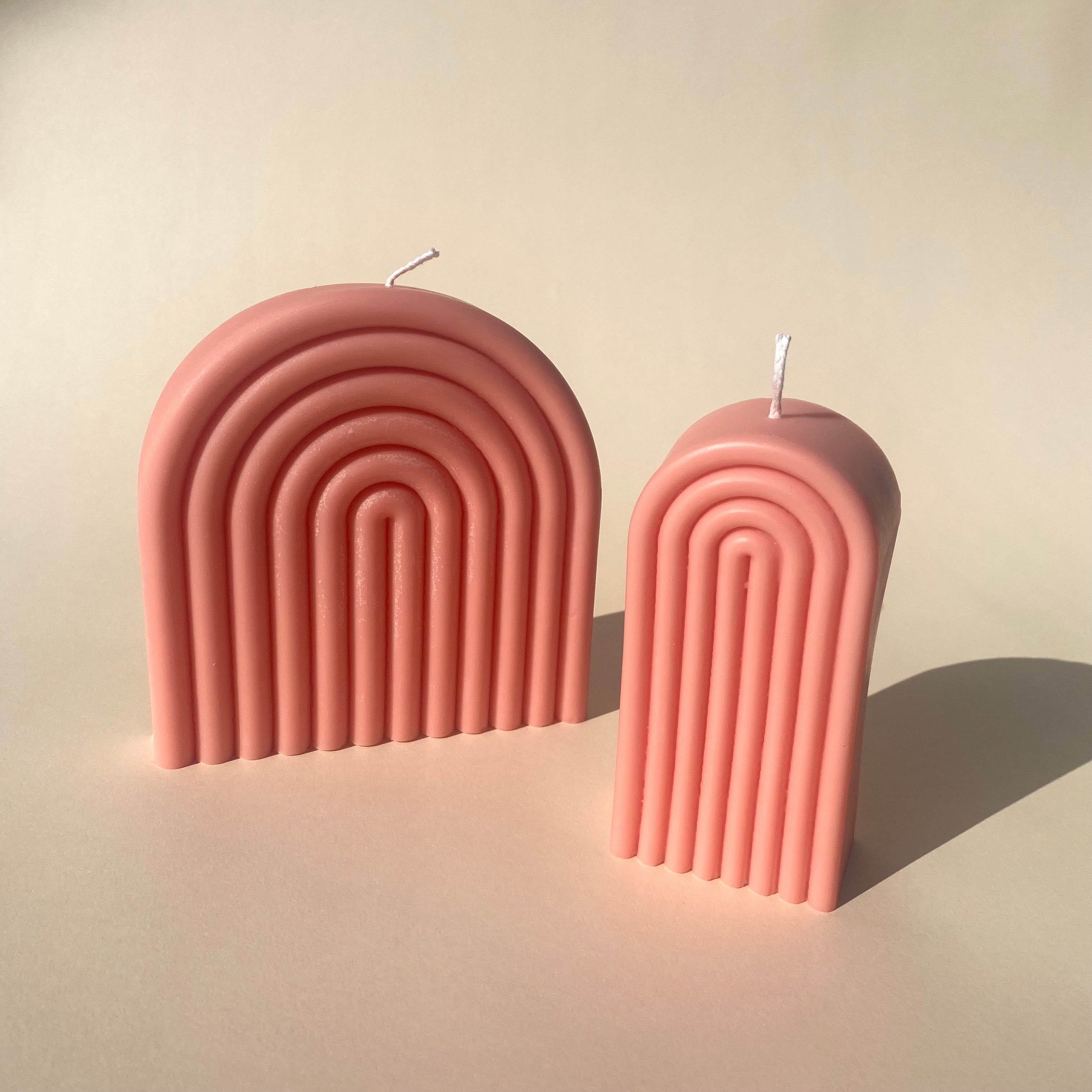 Big Arch Candle - Coral