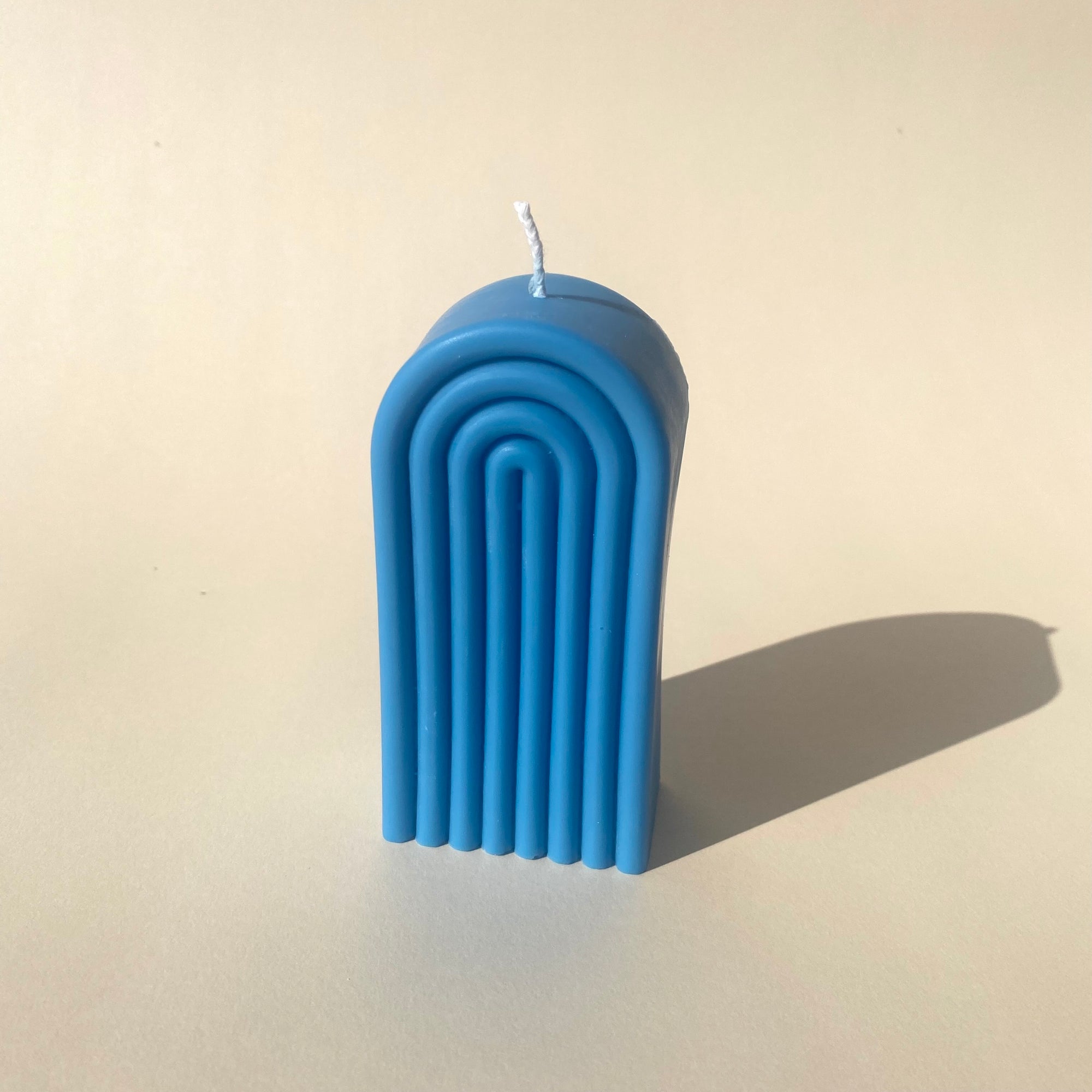 Small Arch Candle - Cobalt