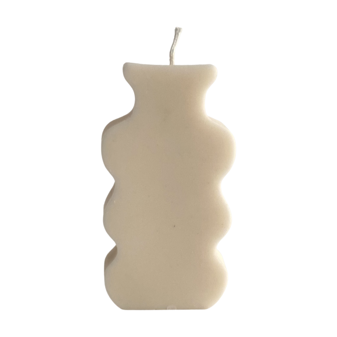 Wavy Vase - White