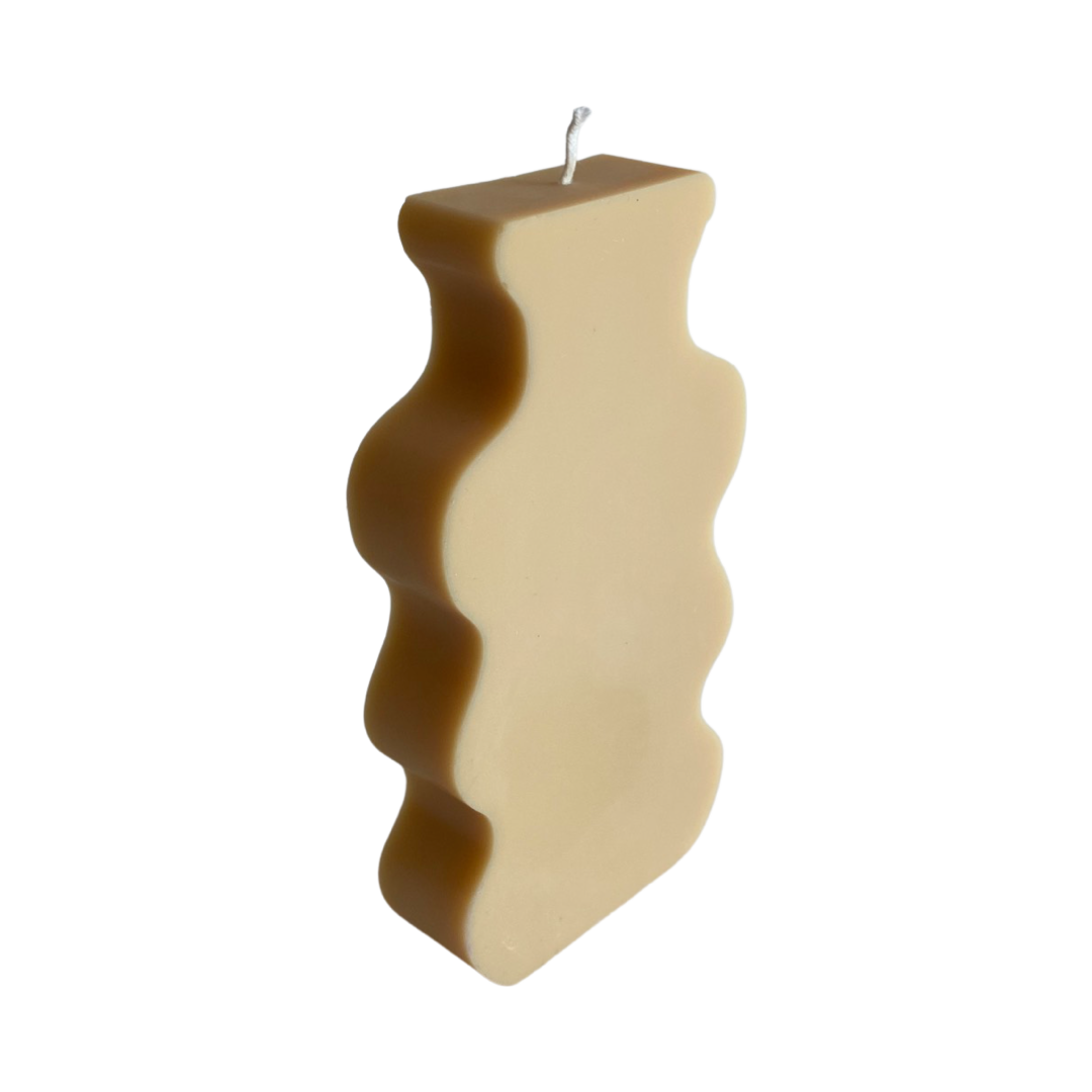 Wavy Vase - Creme