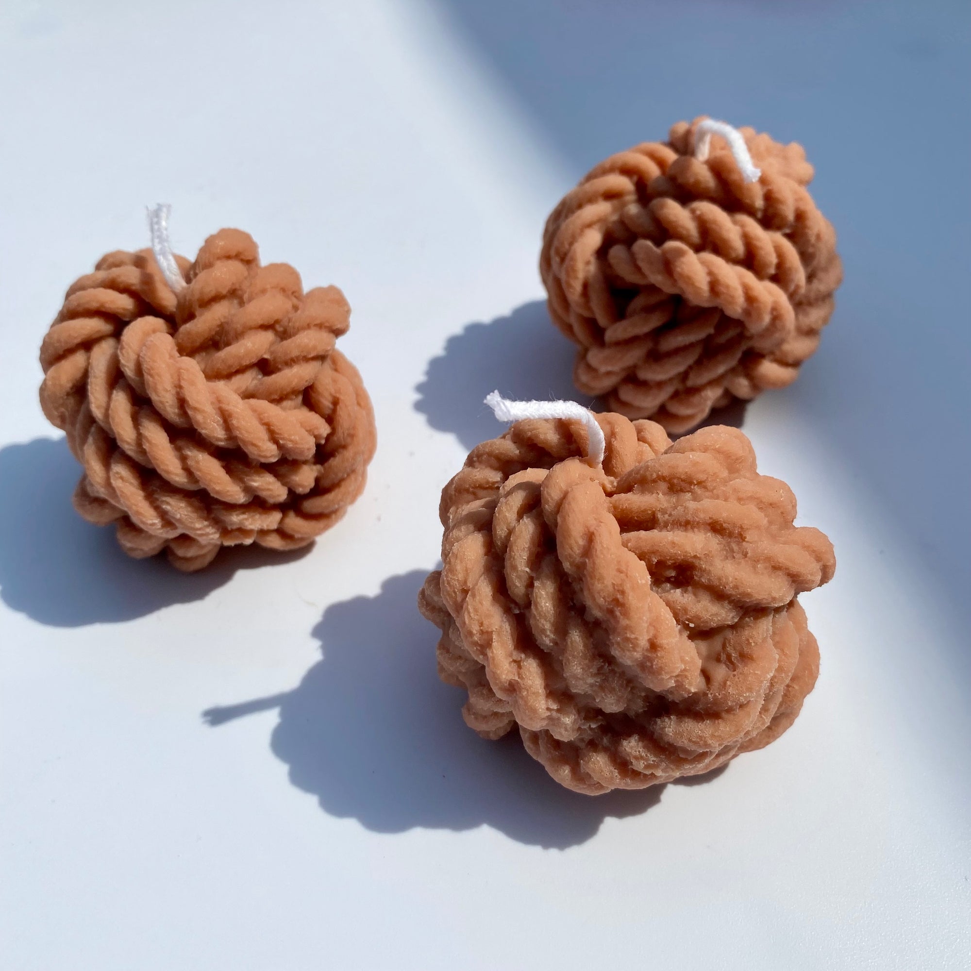 Sailor's Knot Candle - Terracotta