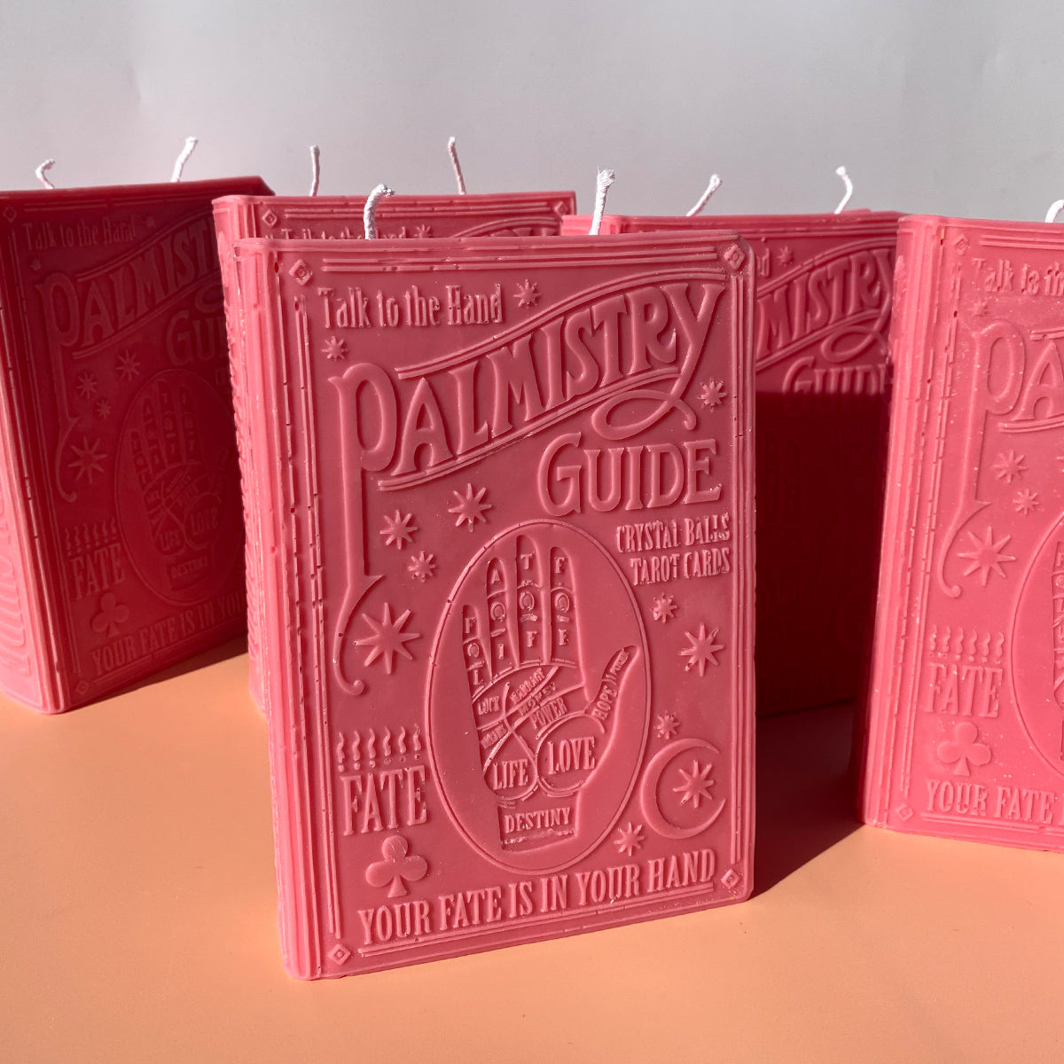 Palmistry Candle Book - Pink