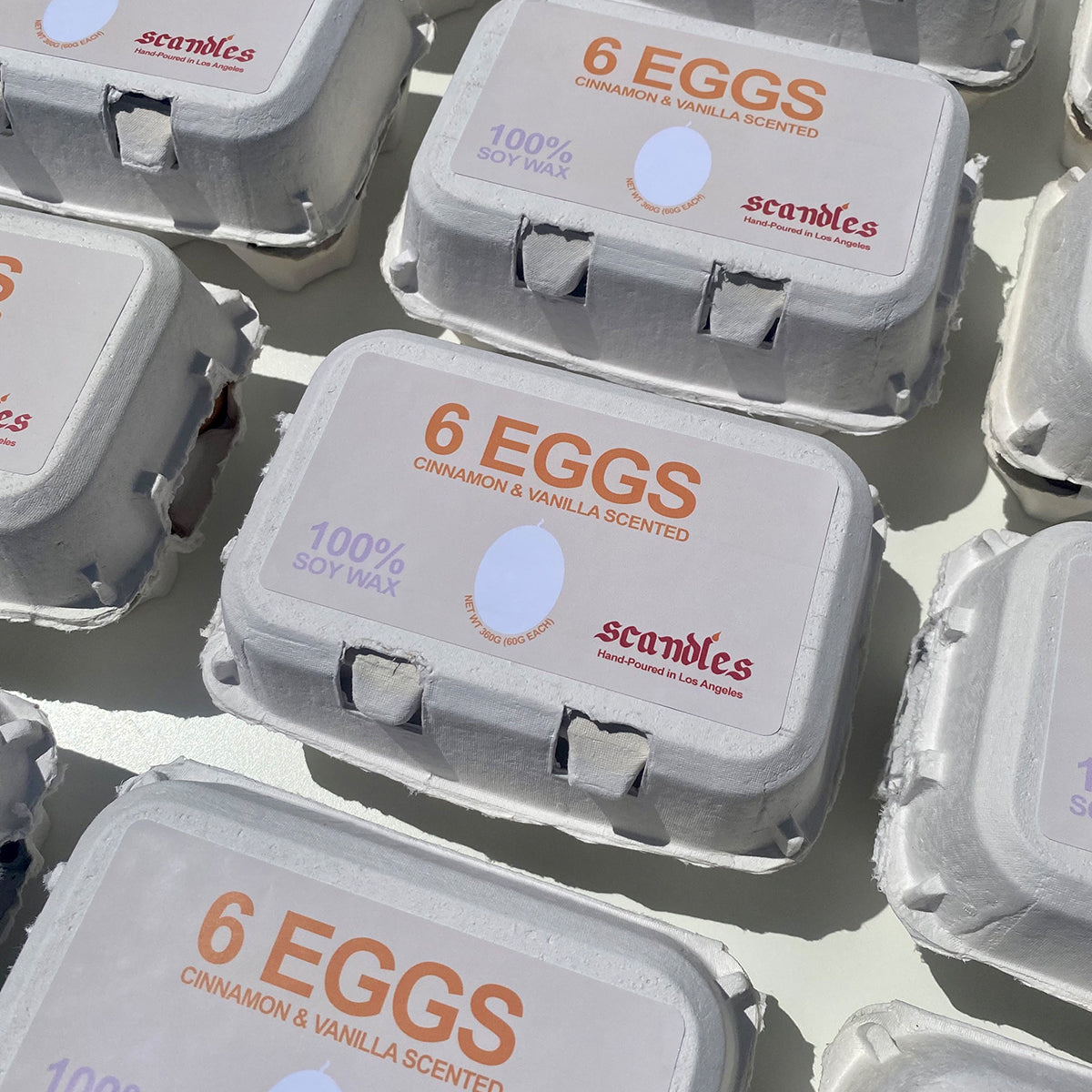 Egg Candles - 6 Pack Box