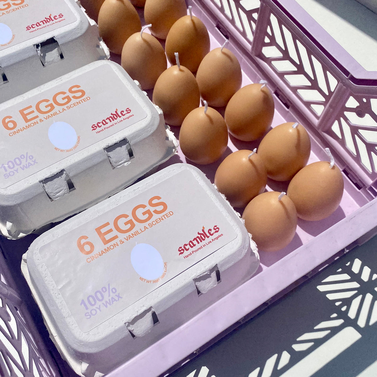 Egg Candles - 6 Pack Box