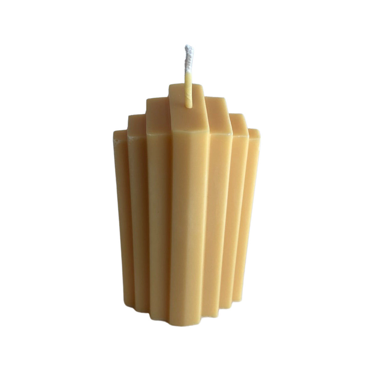 Geometric Candle - Butter